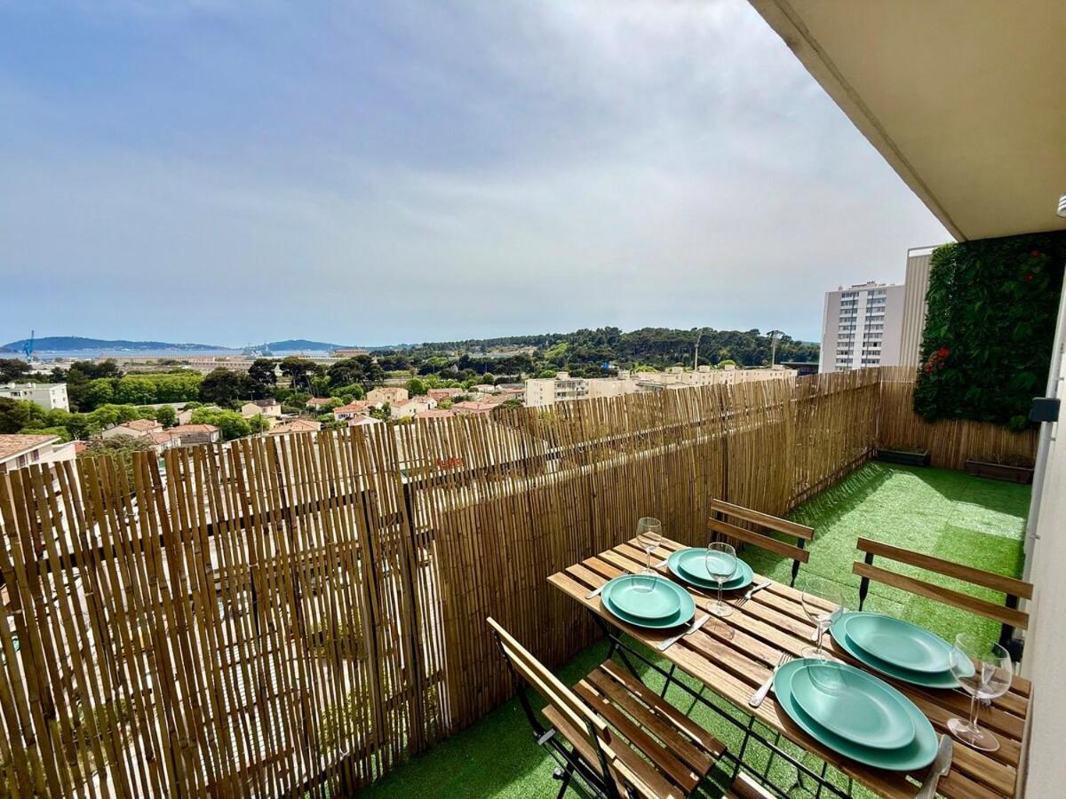Terrasse Vue Mer & Rade - Renove & Spacieux - Transport A Proximite * Toulon