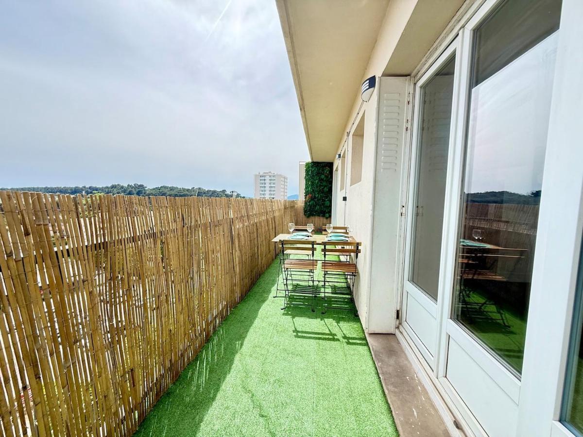 Terrasse Vue Mer & Rade - Renove & Spacieux - Transport A Proximite Toulon